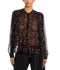 Florine Top - Black/Ecru