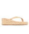 Etheria Low Wedge Sandal - Natural