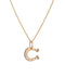 Mini Horseshoe Pendant - 14K
