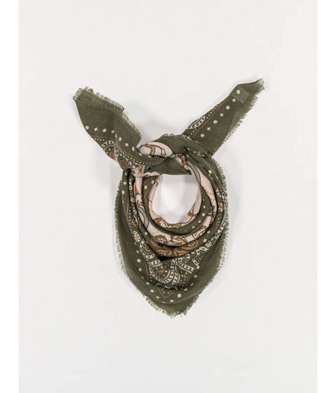 Rodeo Scarf Wool Cashmere - Khaki