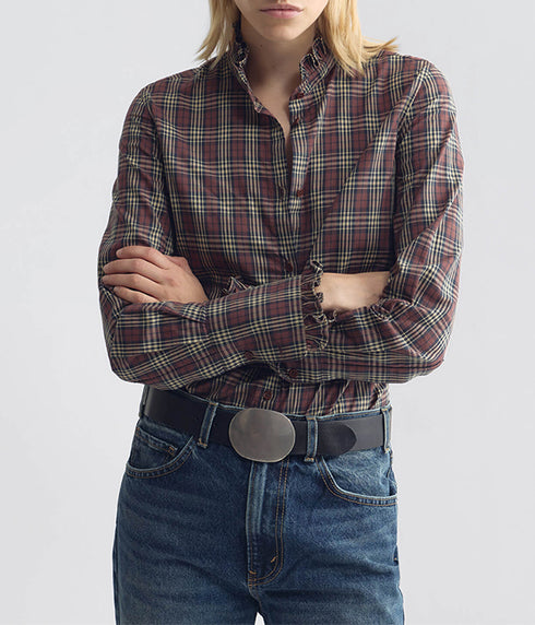 Elio Cotton Shirt - Rustic Check