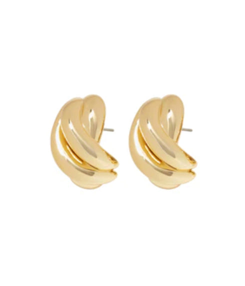 The Knot Earrings - Gold