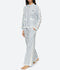 The Richa Pajama Set - Dusty Blue Stripe