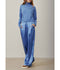 Sable Turtleneck Sweater - Coastal Blue