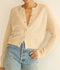 Petra Cardigan - Hazelnut Creme
