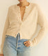 Petra Cardigan - Hazelnut Creme