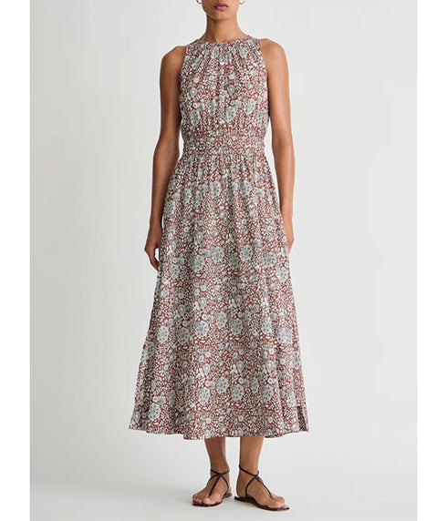 Bali Tank Dress - Clay Floral