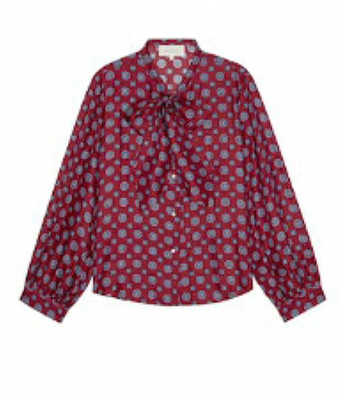 Zenith Top - Medallion Tie Print