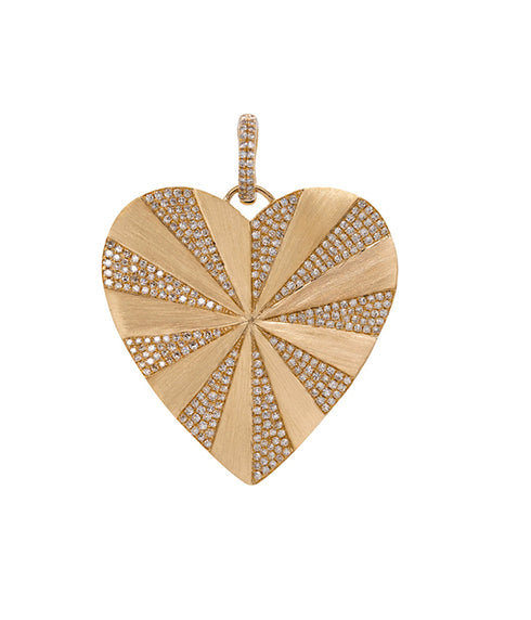 Spiral Heart Pendant