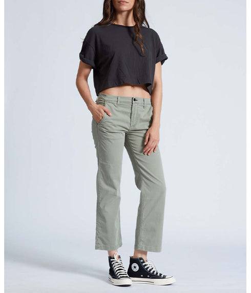 Slim Chino - Washed Pistachio