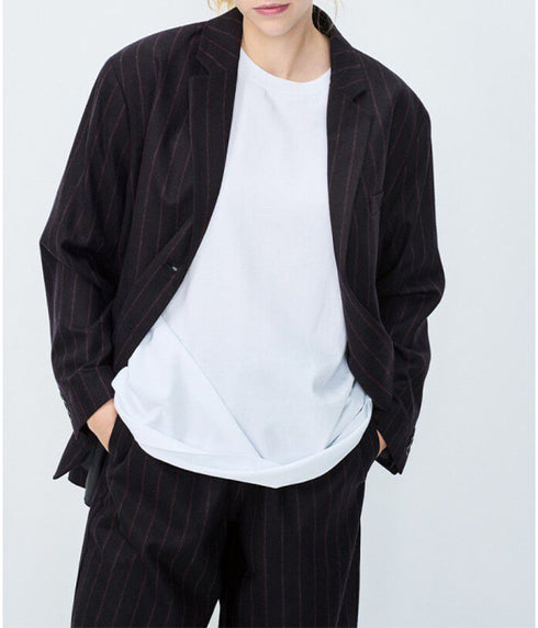 Dirow Blazer - Marine Pinstripe