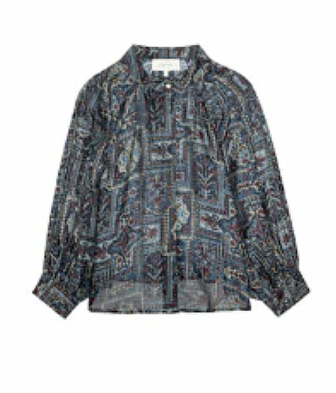 The Ashland Top - Heirloom Textile Print