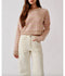 Stevie Cashmere Pullover - Dune Heather