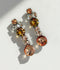 Crystals Pendant Earrings - Loto