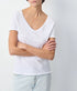 Sonoma V Neck Tee - White