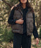 The Polar Vest - Black Paisley