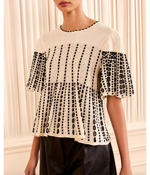 Avelina Top - Champagne