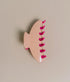 Hair Claw Clip 5" - Two Tone Pink