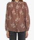 Annabel Doe Elderflower Shirt - Medium Brown
