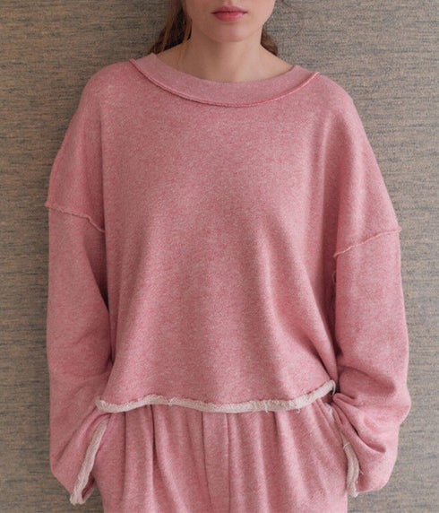 Dantown Sweatshirt - Melange Lightening Strike