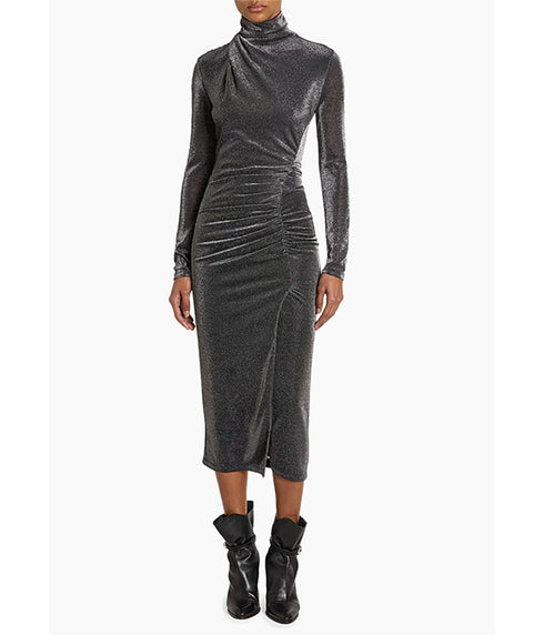 Jenisa Dress - Gunmetal