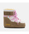 Moon Boots X Guest In Residence Icon Low Suede With Beads - Honey/White Sand