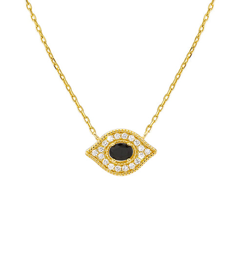 Black Majestic Eye Necklace