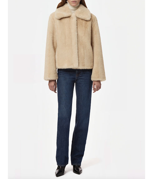 Elis Coat - Latte Multi