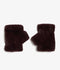 Ariel Fingerless Gloves - Burgundy
