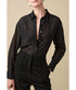 The Sheer Silk Shirt - Black