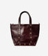 Cabas Small Zippy Bag - Chocolate