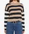 The Cold Shoulder - Ivory Oatmeal Black TRUNK