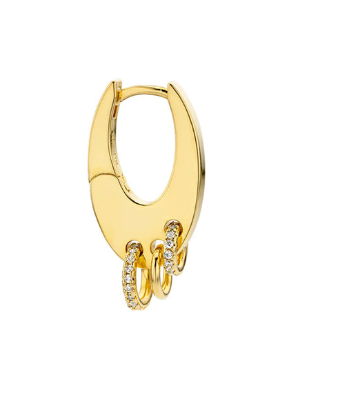 Stellar Rock Earring