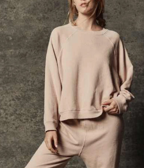 The Rehearsal Sweatshirt - Ballet Pink