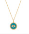 Turquoise Evil Eye Necklace