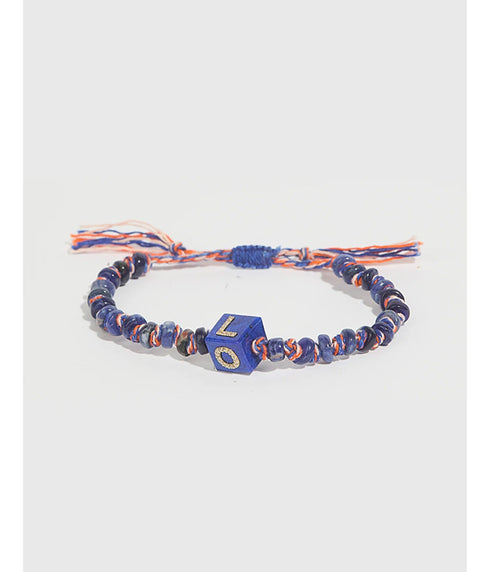Cubix Love Bracelet - Lapis/ Diamonds