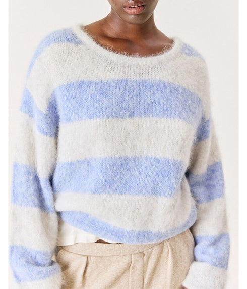 Niby Sweater - Frosted Stripes
