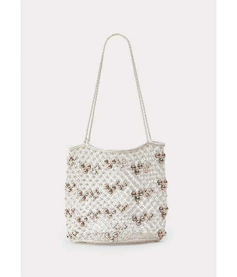 Mini Web Bag - Silver