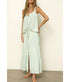 Mckenna Skirt - Fresh Mint Stripe