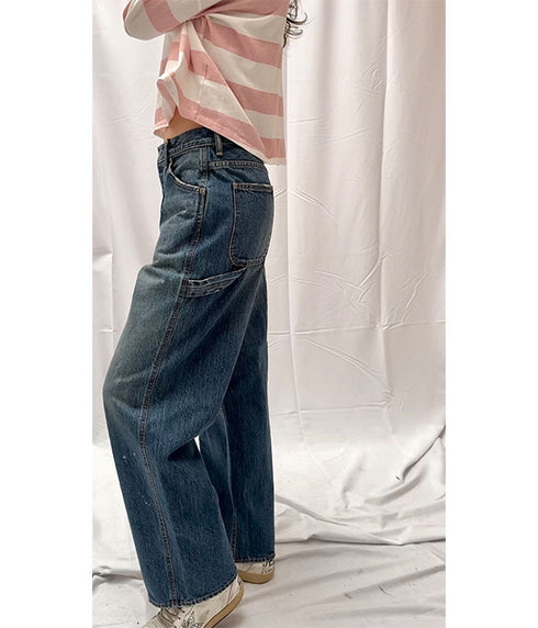 Roslyn Painter Pant - Blue