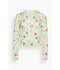 Bouquet Print Alpaca Roundneck Sweater - Lovely