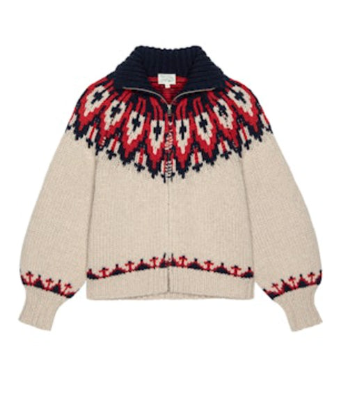 The Nordic Sweater - Glacier Fair Isle
