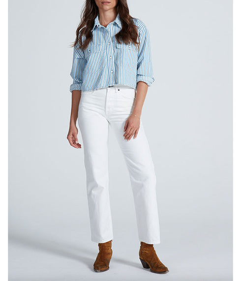 Rosebowl Jean - Distressed Ivory