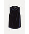 Viscose and Silk Velvet Top - Night