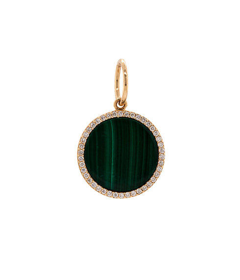 Small Malachite Medallion