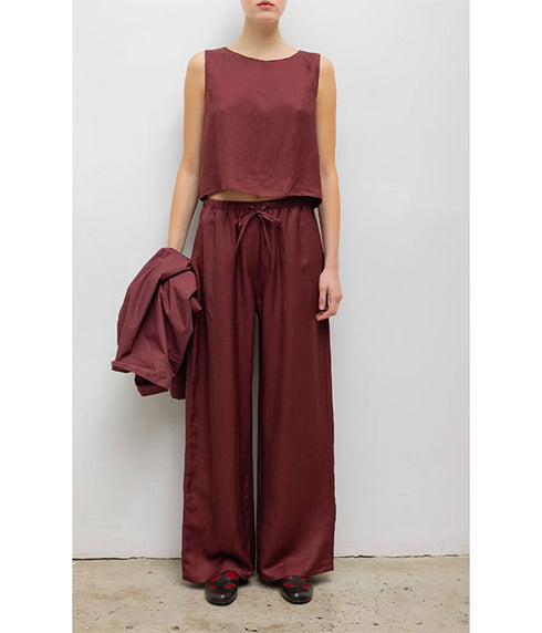 Daniel Drawstring Pocket Pants - Pinot