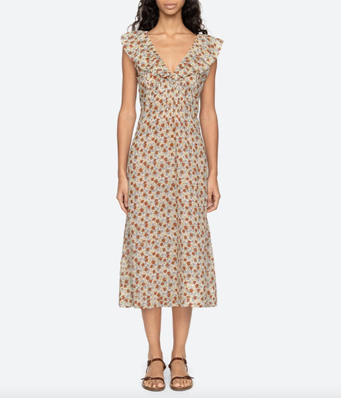 Viera Midi Dress - Multi