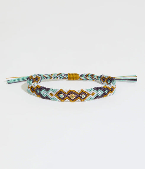 Bracelet Maya - Citrine/Aquamarine