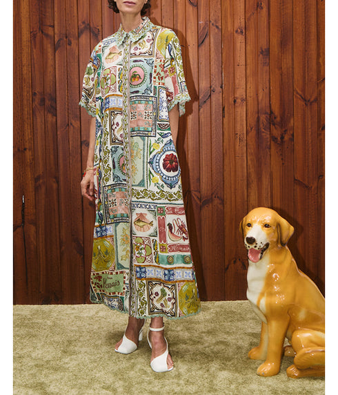 Tommasina Shirtdress - Multi