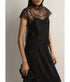 Blake Lace Tee - Black